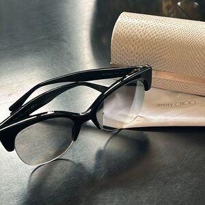Jimmy Choo sunglasses with case and cloth